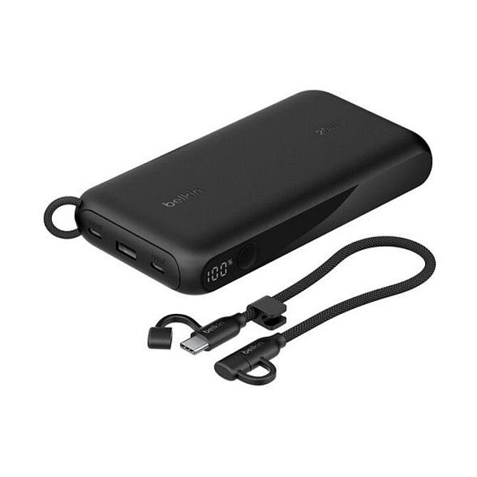 Belkin Powerbank 20.000mAh črni zaslon PD 20W USB-C BPB028hqBK 3