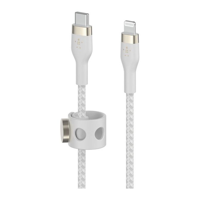 Belkin PRO Flex Lightning/USB-C, do 15 W, Apple zer., 2 m, težka 2