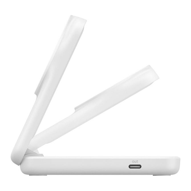 Belkin UltraCharge 25W Qi2 magnetna 2-v-1 polnilnica Lad.klappb.ws. WIZ038kqWH 2
