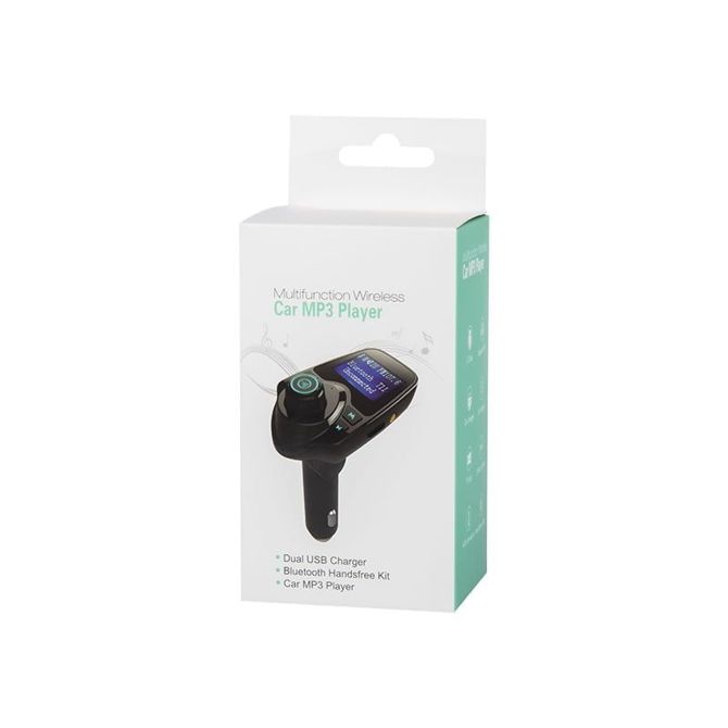 Bluetooth 5.0 avto FM oddajnik 2x USB 12V 3