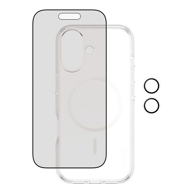 Zaščitno steklo PanzerGlass CARE BY 3-V-1 Flagship za iPhone 17, zasebna zaščita, odporen na praske in udarce, popolnoma lepljivo, nanos brez mehurčkov 4