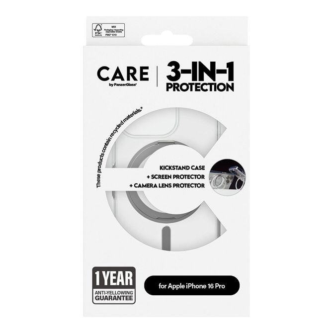 CARE Feature 3-v-1 keramični iPhone 16 Pro 3