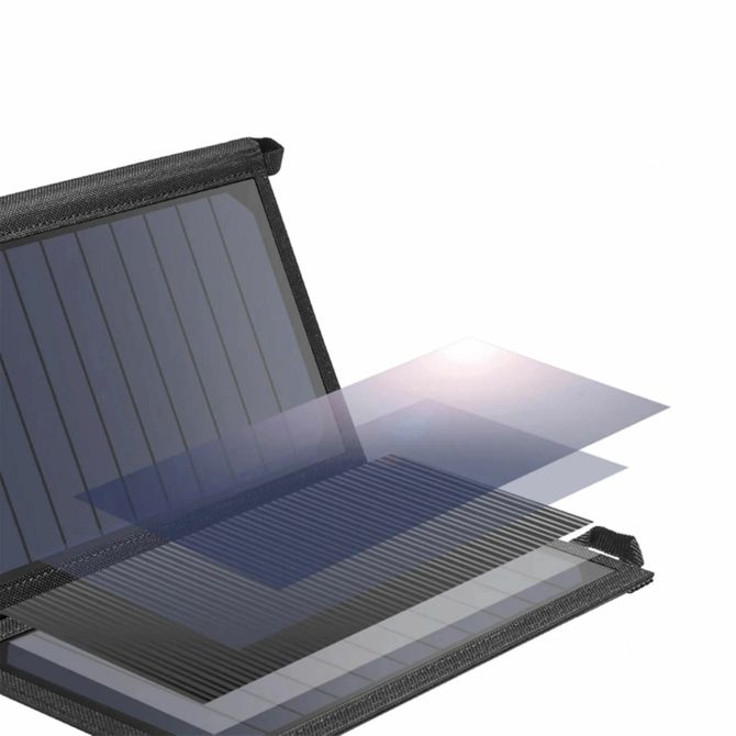 Choetech solarni panel  19W USB TipA potovalni SC001 3