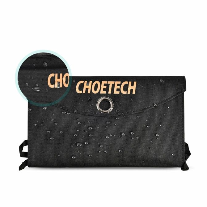 Choetech solarni panel  19W USB TipA potovalni SC001 6