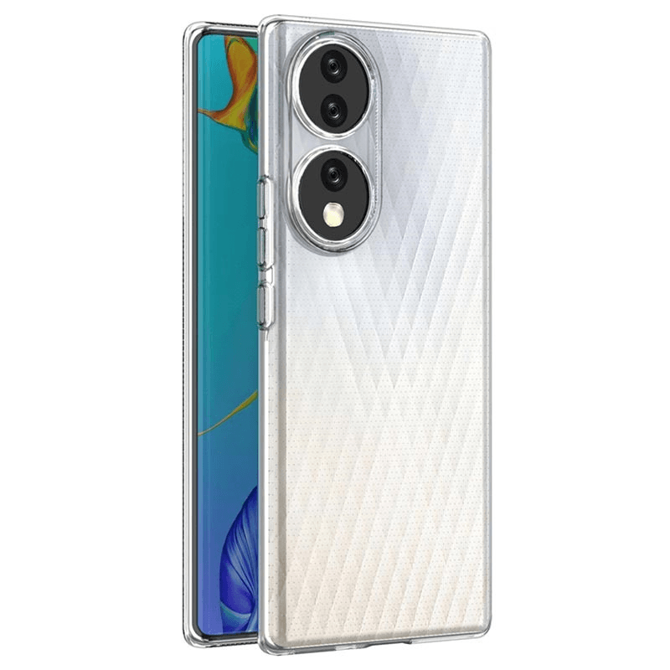 Clear Case 1,8 mm silikonski ovitek za Honor 70 - prozoren 2