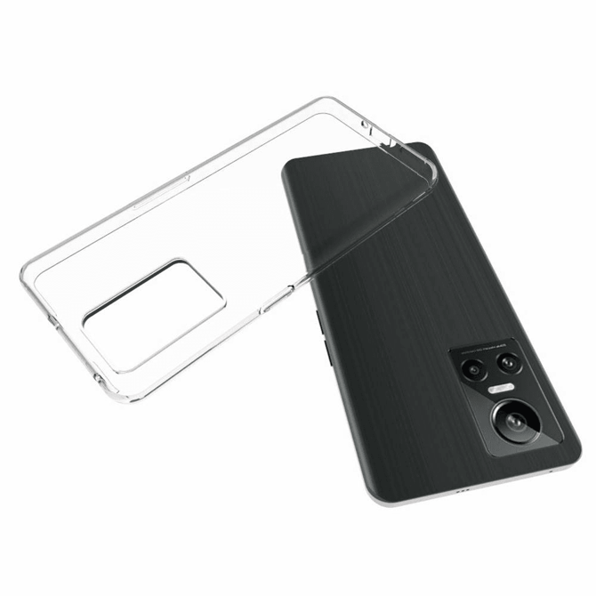 Clear Case 1,8 mm silikonski ovitek za Realme GT Neo 3 - prozoren 3