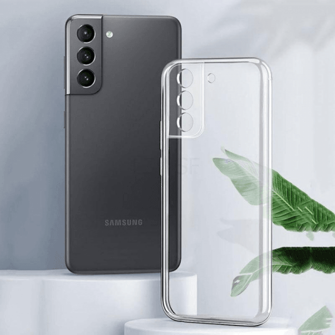 Clear Case 1,8 mm silikonski ovitek za Samsung Galaxy S23 Plus 5G - prozoren 3