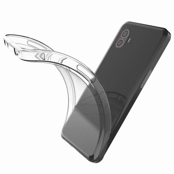 Clear Case 1,8 mm silikonski ovitek za Samsung Galaxy Xcover 6 Pro - prozoren 3