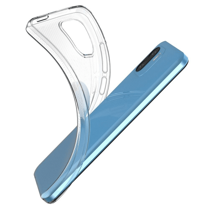 Clear Case 1,8 mm silikonski ovitek za Xiaomi Redmi A1 - prozoren 3