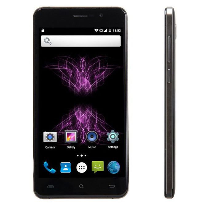 Pametni telefon Cubot Z100 črn + darilo: etui 3