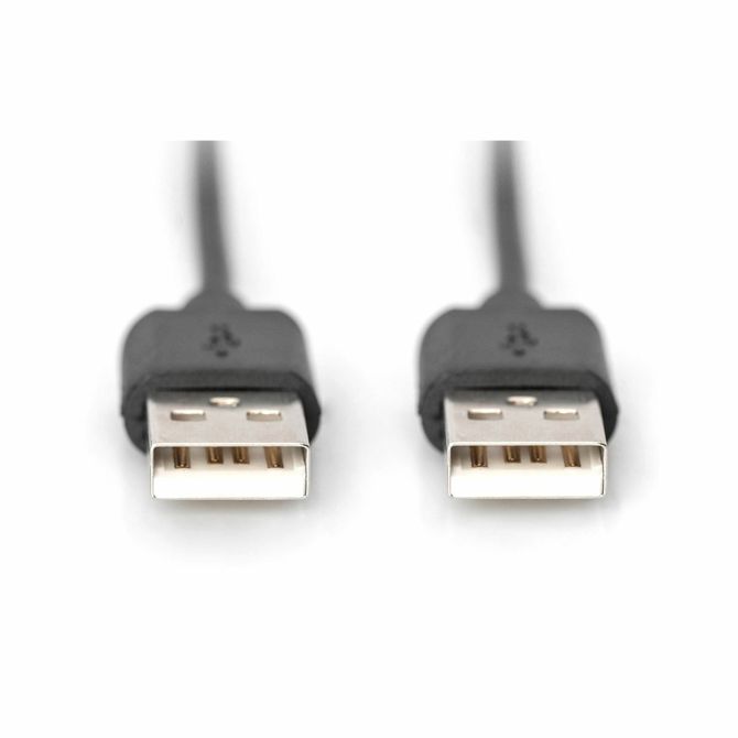 Digitus kabel USB A-A 1m črn 2