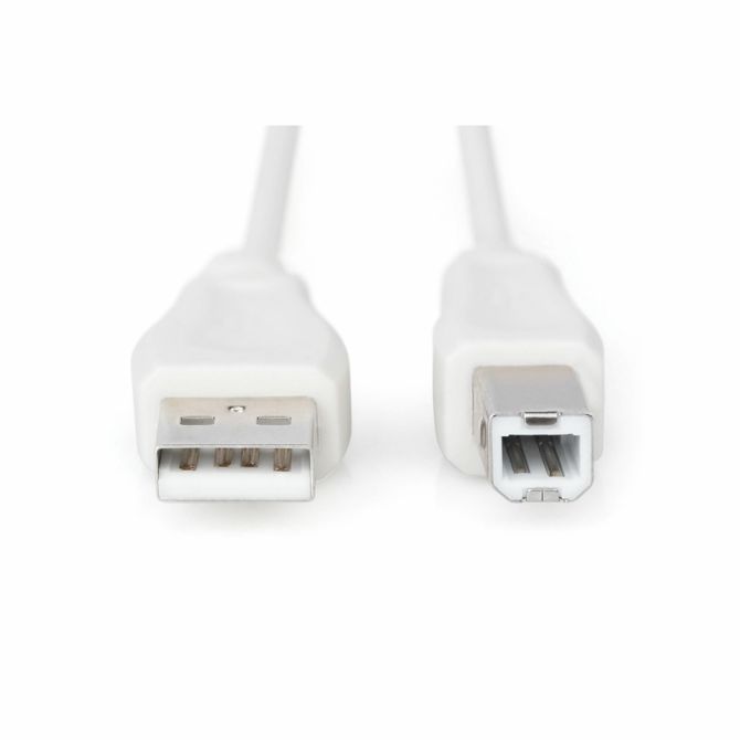 Digitus kabel USB A-B 1,8m siv 3