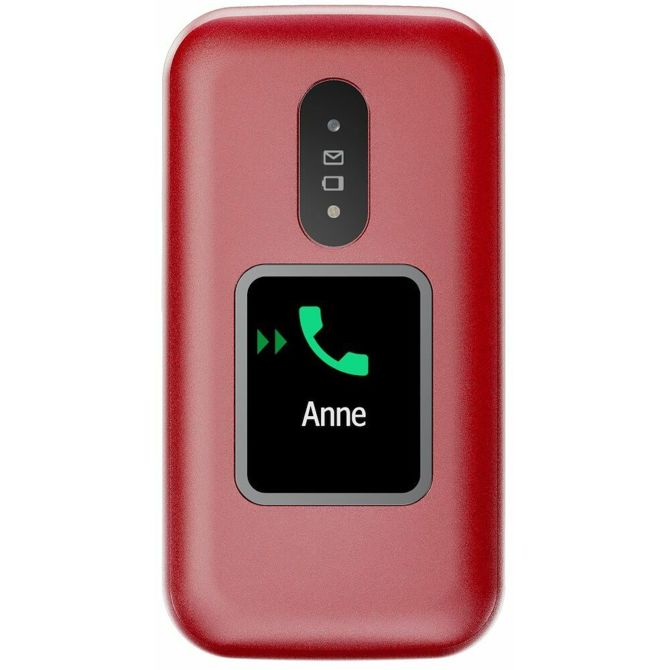 GSM telefon Doro 2880 rdeča brez napajalnika 2