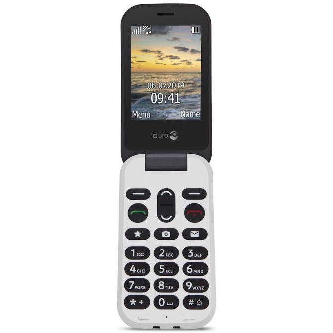 Telefon Doro 6060 rdeča 2