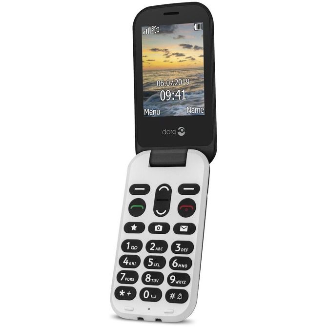 Telefon Doro 6060 rdeča 4