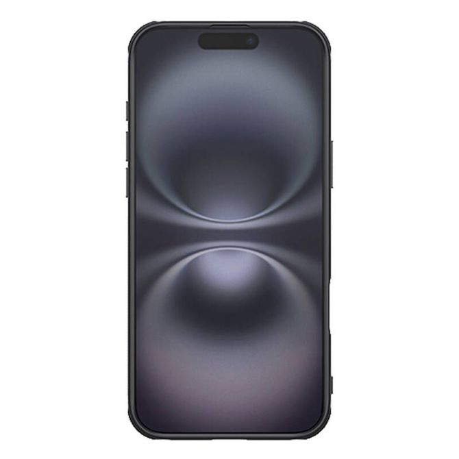 Ovitek Nillkin Super Frosted Pro za iPhone 16 Plus (črn) 5