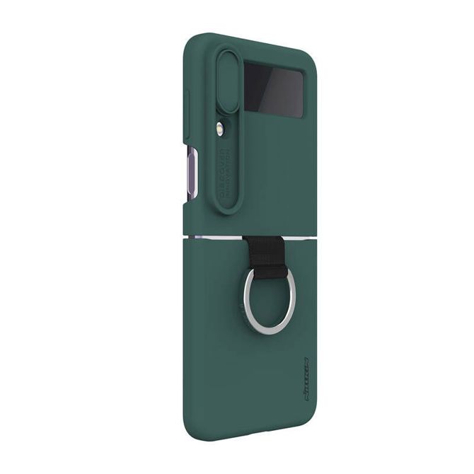 Ovitek Nillkin CamShield Silky za Samsung Galaxy Z Flip 4 5G (zelen) 2