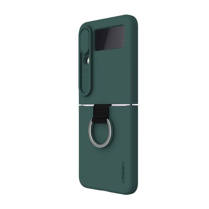 Ovitek Nillkin CamShield Silky za Samsung Galaxy Z Flip 4 5G (zelen) 3