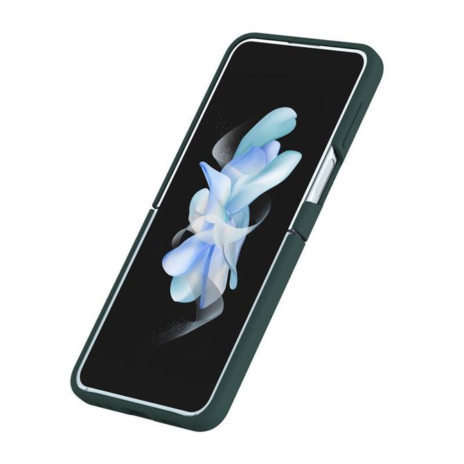 Ovitek Nillkin CamShield Silky za Samsung Galaxy Z Flip 4 5G (zelen) 4