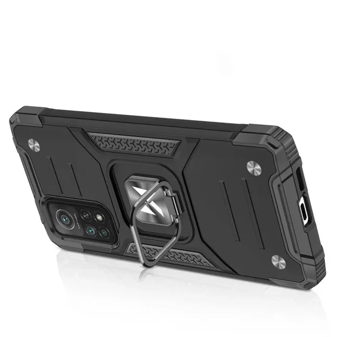 Etui ovitek robusten Ring Armor za iPhone 13 Pro Max črn 6