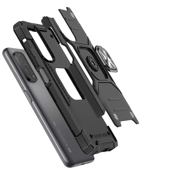 Etui ovitek robusten Ring Armor za iPhone 13 Pro Max roza 4