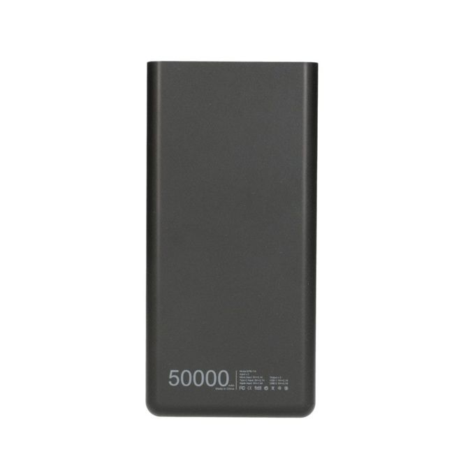Extralink EPB-114 50000 mAh Black | Powerbank | Power bank, USB-C 6
