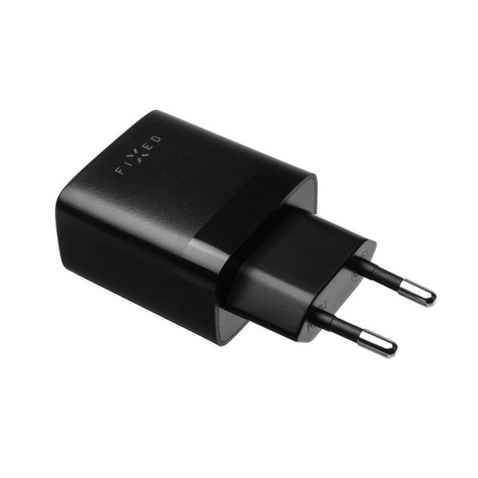 FIXED FIXC17N-2UC-BK DUAL potovalni polnilnik USB 17 W + kabel USB/USB-C, črna 2