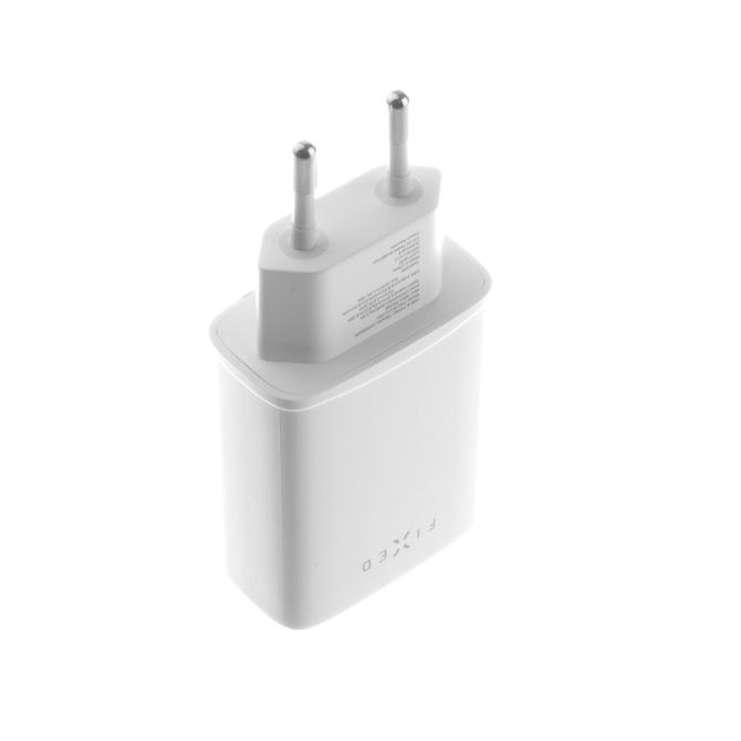FIXED FIXC30-CU-WH S USB-C / USB PD support, 30W bel hišni polnilec 2