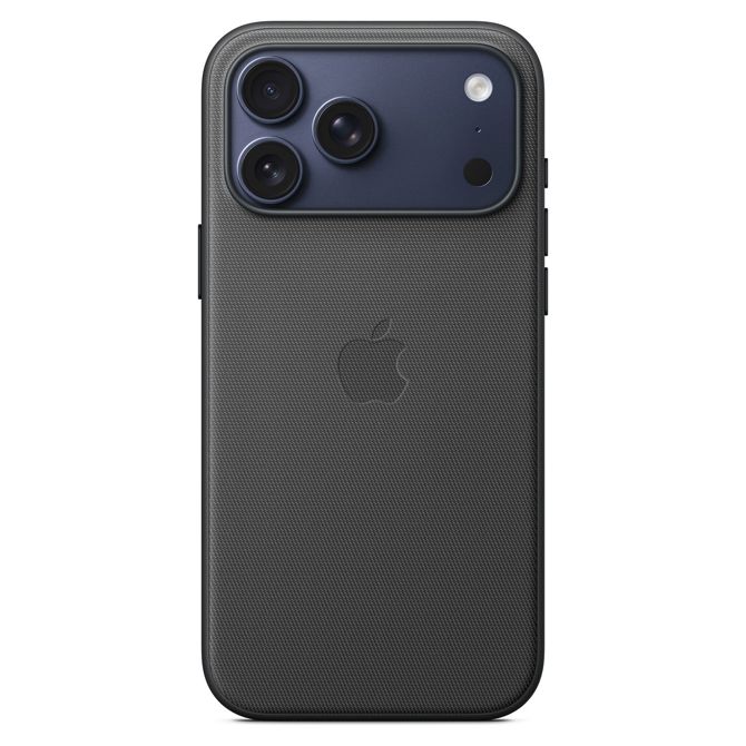Funkcionalni ovitek iz blaga za iPhone 17 Pro Max z MagSafe (črn) 3
