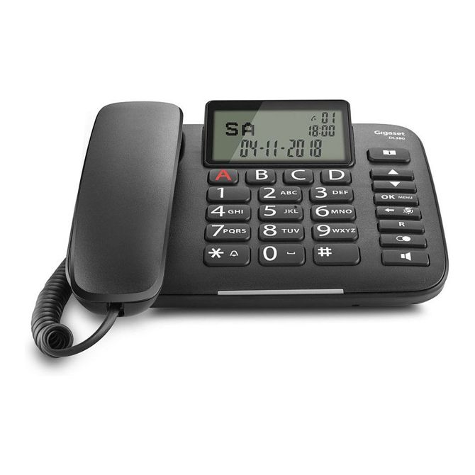 Gigaset DL380 črna - Int.- Ware 4