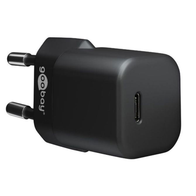 GOOBAY USB-C 5V 20W črni polnilec 3
