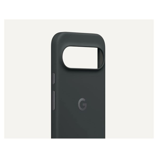 Ovitek za telefon Google Pixel 10/10 Pro obsidian, črna, mikrovlakna/silikon, zaščita pred kapljanjem, brezžično polnjenje, 42 % recikliranih materialov 2