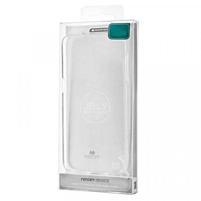Goospery Jelly tanek silikonski ovitek (0,3) za iPhone 13 Pro Max - prozoren 3