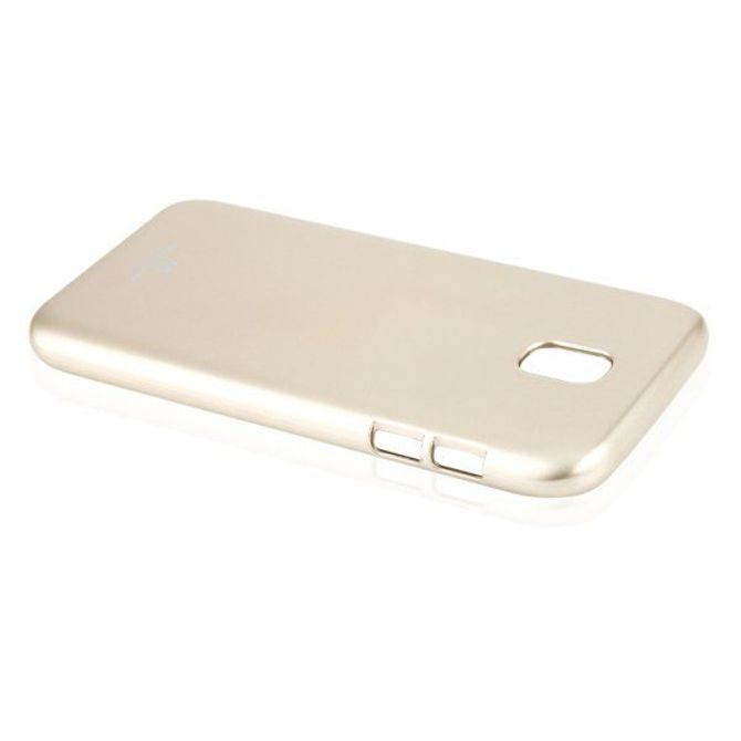 Goospery Jelly tanek silikonski ovitek za Samsung Galaxy J3 2017 J330 - zlat 2