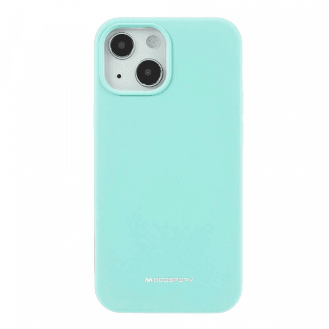 Goospery Soft Feeling silikonski ovitek za iPhone 15 Plus - mint 2