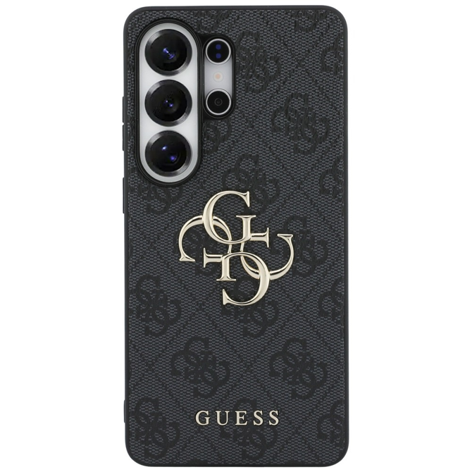 Ovitki za telefon Guess GUHCS26L4GMGGR za Samsung Galaxy S26 Plus 5G, črn, silikonske stranice, trda zadnja stran, popolno prileganje, zaščita pred udarci 3