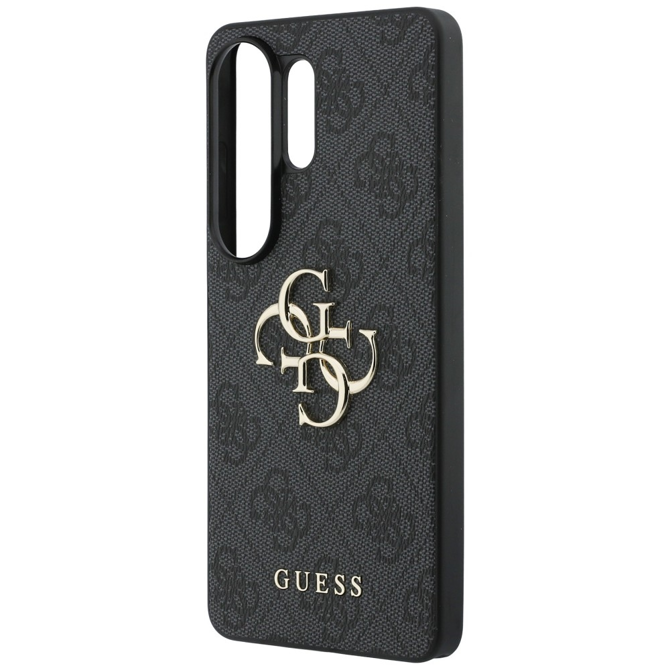 Ovitki za telefon Guess GUHCS26L4GMGGR za Samsung Galaxy S26 Plus 5G, črn, silikonske stranice, trda zadnja stran, popolno prileganje, zaščita pred udarci 6