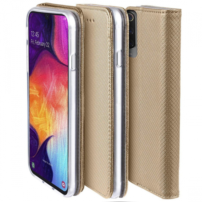 Ovitki za telefon Havana Honor Magic 8 Lite magnetna preklopna, zlata, stojalo, prostor za kartico, prijeten material 2