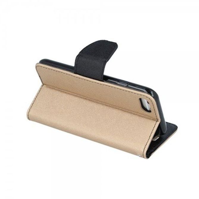 Havana preklopna torbica Fancy Diary iPhone 13 Pro Max - zlato črna 5