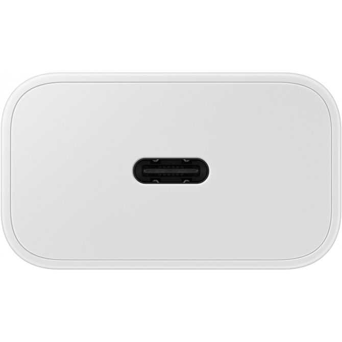 Hišni polnilec za telefone Samsung EP-T2510N 25 W, USB-C, GaN, PD 3.0, zaščite SCP/OCP/OTP, bel brez kabla 3