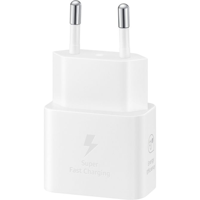 Hišni polnilec za telefone Samsung EP-T2510X 25 W, GaN, PD 3.0, SFC, USB-C, 1 m kabel, bel 2