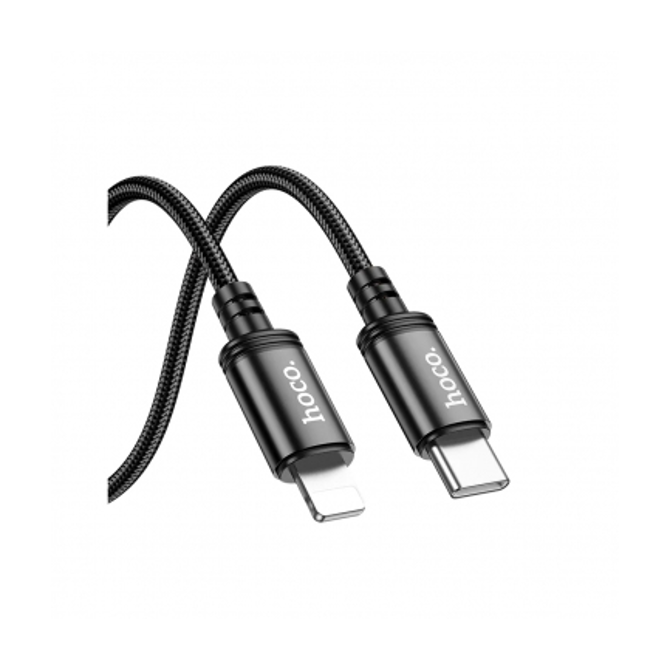 Kabel Hoco podatkovni kabel X89 Type C - Lightning 27W 2m - črn 2