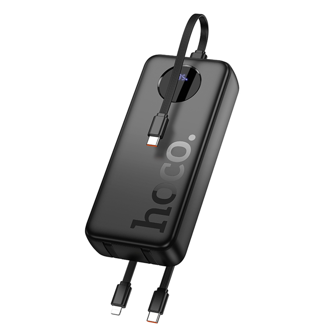 Hoco zunanja baterija powerbank J132A 20000 mAh Fast Charge 22,5W + PD 20W za Samsung - črna 4