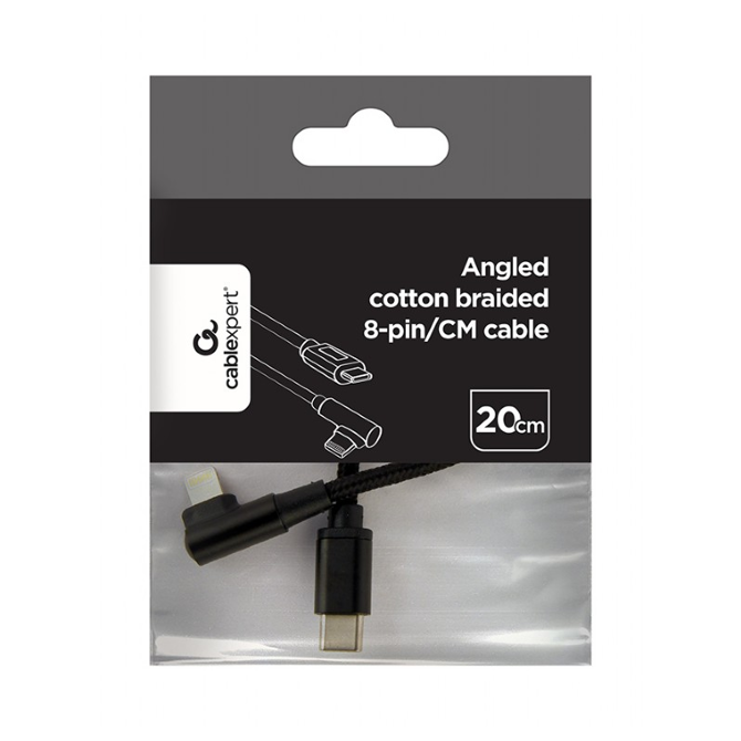 Kabel USB-C na 8-pin Lightning kotni 20cm 4