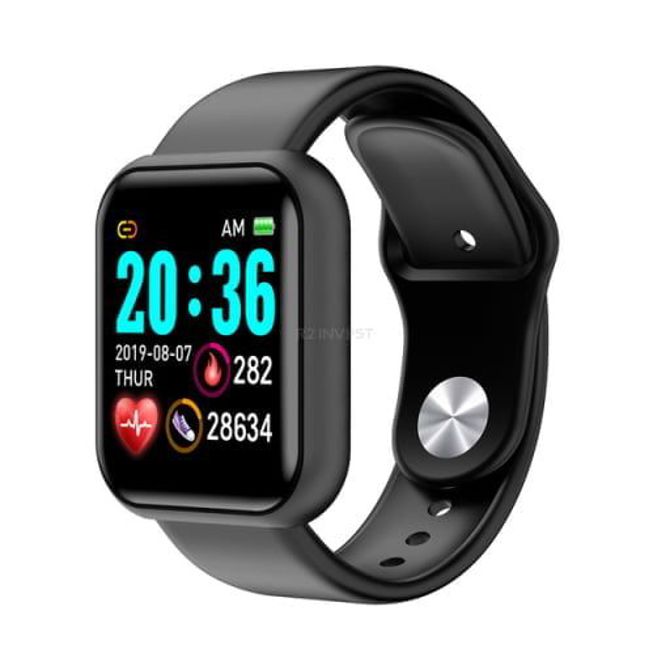 LCD pametna ura silikonska zapestnica Dexxer  Android in iOS L18 bela bluetooth 2