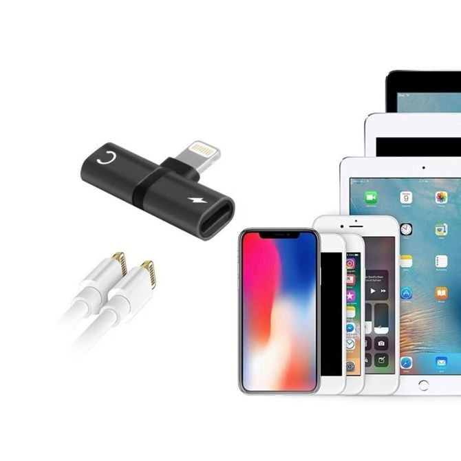 Lightning adapter za iPad in iPhone 2v1 4