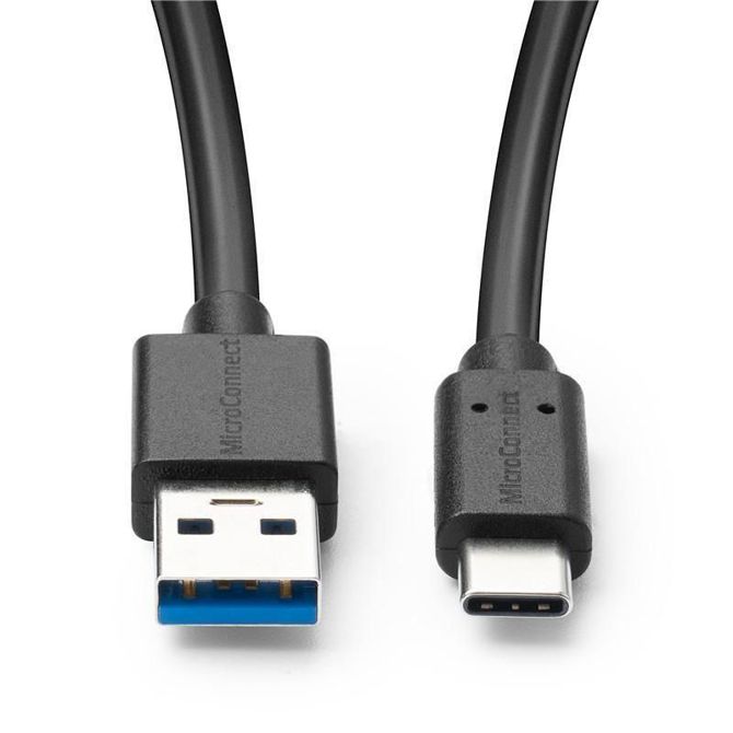 MicroConnect Kabel USB C-A 3.2 Gen 1, 1.5m 2
