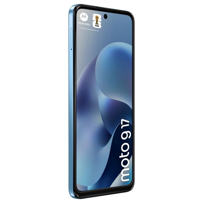 Motorola moto g17 4G 4/128 GB Android 15 Dual SIM pametni telefon aljaško modre barve 6