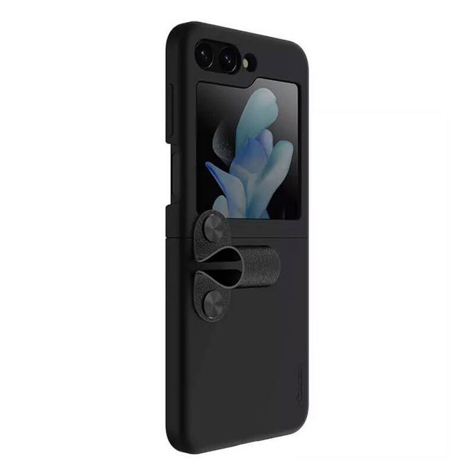 Preklopna torbica Nillkin Flex za Samsung Galaxy Z Flip 5 (črna) 3