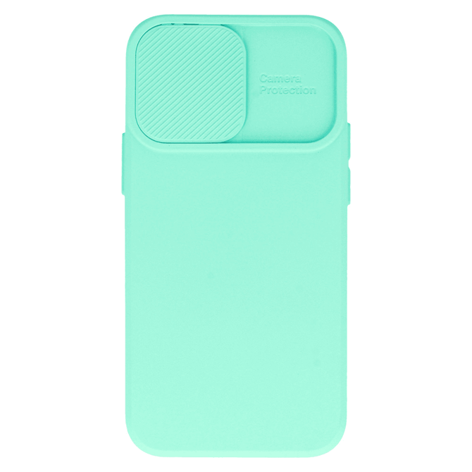 Onasi Lens Cover silikonski ovitek zaščita za iPhone 15 - mint 2
